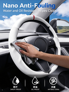 أغطية عجلة القيادة فائقة النحافة من AUTOSIX لسيارات تسلا موديل 3/Y (لتيسلا) - Product Image 4