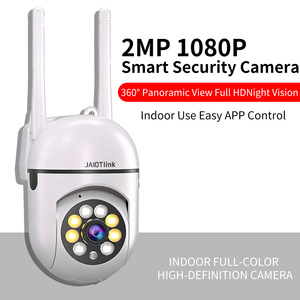 JAIOTlink WiFi Panoramic <b>Camera</b> 1080P HD Lens Infrared Night Vision Indoor Surveillance <b>Camera</b> with SD <b>Card</b> Slot - Product Image 5