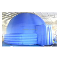 Cúpula de planetario inflable portátil, tienda de planetario inflable para la venta