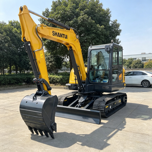 Meilleur prix SE60 Mini-excavatrice sur chenilles 6 tonnes Haute performance Compacte Fiable Équipement Fournisseur d'usine - Product Image 6