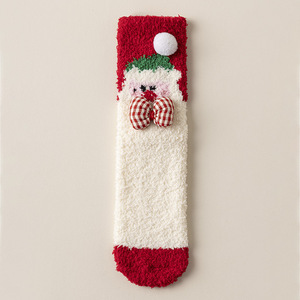 Chaussettes de Noël créatives à succès, motif dessin animé, en stock, chaussettes tricotées personnalisées et tendance - Product Image 5