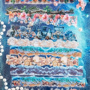 10 autocollants par paquet série <span class=keywords><strong>de</strong></span> musées d'<span class=keywords><strong>histoire</strong></span> naturelle fait à la main bricolage décoratif Collage matériel <span class=keywords><strong>de</strong></span> Base - Product Image 5