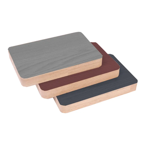 Película <span class=keywords><strong>de</strong></span> contrachapado laminado Hpl <span class=keywords><strong>de</strong></span> la mejor calidad, hoja <span class=keywords><strong>de</strong></span> madera <span class=keywords><strong>de</strong></span> melamina recubierta, armario <span class=keywords><strong>de</strong></span> cocina, precio barato, 4x8 1220X2440, tamaños 6mm 9mm E0 - Product Image 1