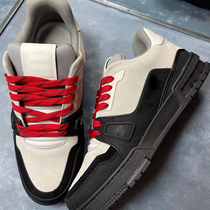 Chaussures de créateur de qualité supérieure, chaussures décontractées en cuir véritable pour hommes, baskets classiques à semelle épaisse pour femmes, chaussures de créateur - Product Image 6