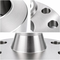 Bride à col de soudure à face surélevée en acier au carbone ASTM A105, forgée OEM, haute pression, pour pipeline de pétrole et de gaz, ASME B16.5 Classe 900, NACE MR0175