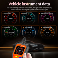 Herramienta de Diagnóstico para Automóviles K2PRO 2 en 1, Escáner OBD2, Lector de Códigos de Error del Motor y Probador de Voltaje de Batería del Vehículo
