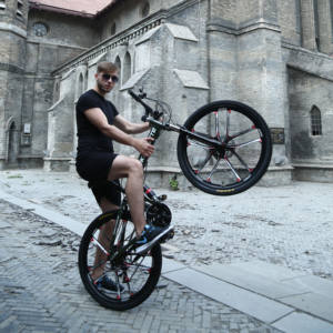 Bicicleta Plegable Ligera de Nuevo Estilo Born2ride, Modelo A Shape Adventurer City Spider Shanghai, Cuadro de Cromolyk de 22 Pulgadas - Product Image 3