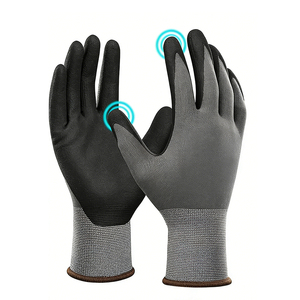 Guantes de Seguridad Impermeables de Alta Calidad con Forro de Kevlar, Talla Mediana para Adultos, Resistentes a Cortes, de Látex, para Uso General - Product Image 2