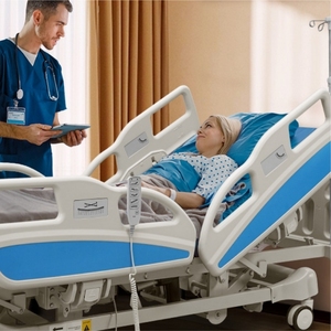 Lit d'hôpital médical intelligent standard à 5 fonctions pour clinique et infirmierie GS-858 - Product Image 3
