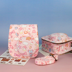 Étui pour appareil photo Fuji <span class=keywords><strong>Instax</strong></span> <span class=keywords><strong>Mini</strong></span> 12/<span class=keywords><strong>11</strong></span>/8/9, sac en cuir PU avec poche et bandoulière réglable - Product Image 2