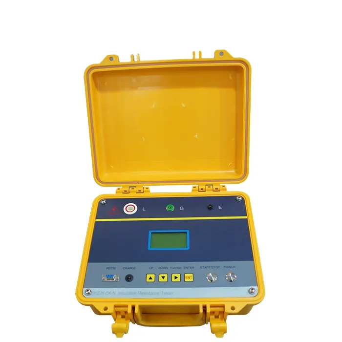HZJY-5K-N 5kV Water Cooled Generator Characteristics Tester Insulation Resistance Test Equipment