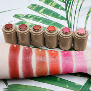 Blush in Crema Vegano Personalizzato, Impermeabile e Resistente al Sudore, con Pigmenti Naturali per Viso e Guance, Stick per Uso Quotidiano - Product Image 3