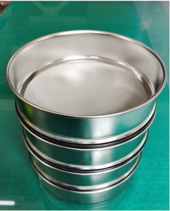ASTM Lab Standard Stainless Steel Woven Wire Test Sieve for Soil Analysis - Product Image 4