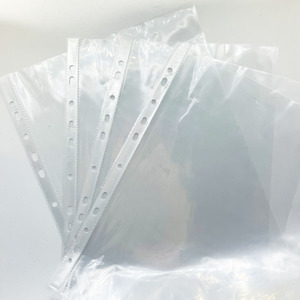 Suministros de Oficina, Carpeta de Archivo Transparente de Plástico A4, Bolsa Impermeable para Archivos, Protector de Hojas en Forma de L, Organizador de Archivos - Product Image 2