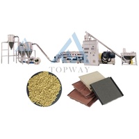 Ligne de production de granulés PE WPC granulateur bois plastique WPC