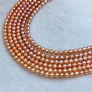 Collar con Colgante de Perla Natural de Agua Dulce Plateada en Plata de Ley 925, 13-14 mm, Redonda, Estilo Simple y Versátil - Product Image 2