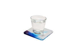 Sous-verre carré moderne en feutre pour cuisine et salle à manger, 4 mm, écologique, non tissé, isolant thermique