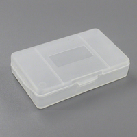 Étui transparent pour cartouche de jeu GBC, coque de protection pour Gameboy Advance, étui de rangement pour cartouche, housse anti-poussière