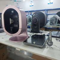 Analizador de Piel Facial Portátil de Alta Gama X5 PRO con IA, Sistema de Inteligencia 3D con WiFi, Enchufe Europeo, Detección Automática para Uso Comercial