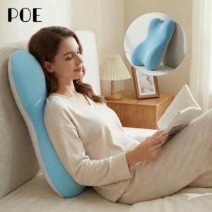 เบาะรองหลังแบบลิ่มเมมโมรี่โฟมขนาดใหญ่เพื่อสุขภาพ รองรับการนอนแบบกึ่งนอนคว่ำ พร้อมปลอกหุ้มถอดซักได้ - Product Image 3