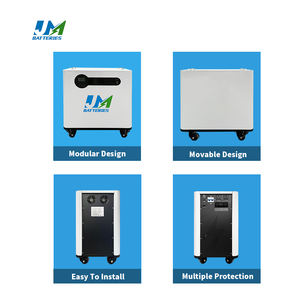 Batería de Litio Solar LiFePO4 de 48V con Soporte de Piso JM, Batería de Litio de 48V 300AH 15KWH para Sistemas de Energía Solar - Product Image 5