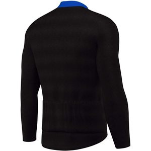 Deekra Cycling Bib <b>Tight</b> And Jersey Set Thermal <b>Winter</b> Long Sleeve Men's Black Blue XX-Large - Product Image 5