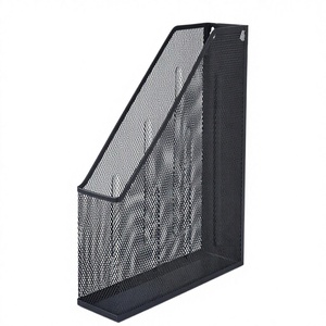 CQY CQY-3002 Metal Mesh Wire Rack <b>Magazine</b> Organizer Office /<b>Holder</b> - Product Image 3