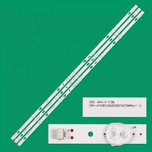 Nouvelle Bande Rétroéclairée LCD HX-NO.481 4C-LB430T-XR3 JL.D43071330-004AS-M_V01 pour Téléviseur L43M5-AX - Product Image 2