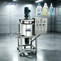 Machine à mélanger le détergent à lessive ESKO pour assouplissant textile, désinfectant, savon liquide pour les mains, formule chimique, réservoir de 500L