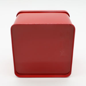 Scatola per orologio in banda stagnata nera quadrata per bambini imballaggi in metallo per orologi da regalo torte-scatola per stampa metallo personalizzata - Product Image 2