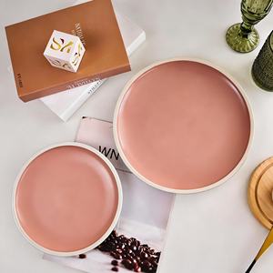 Assiettes de luxe SONYA en gros avec incrustations dorées, assiettes de présentation écologiques en pierre turquoise pour mariage - Product Image 3