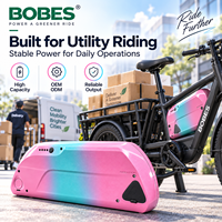 Batterie lithium-ion intelligente BMS 36V 48V 10.4Ah 12.8Ah 14Ah pour vélo électrique, solution personnalisée OEM
