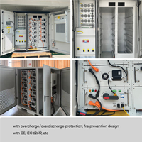 Batterie au lithium et onduleur tout-en-un deye 30kw 50kw Stockage industriel hybride par batterie Système de gestion de l'énergie solaire