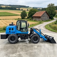 Beliebter CE EPA Teleskop-Diesel-Radlader mit Hydraulischer Hebefunktion für Raues Gelände und Baumaterialien-Markt