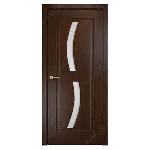 Puerta abatible de madera abatible para dormitorio interno clásico, puerta abatible de madera pintada para dormitorio americano - Product Image 6