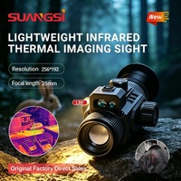 Vente en gros de la lunette de chasse thermique SUANGSI RP335 384x288, monoculaire thermique OEM, vision nocturne, télémètre laser 18mK