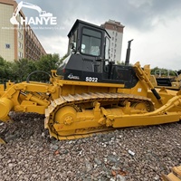 Bulldozer sur chenilles d'occasion ShantuiSD22, robuste, pour travaux de construction, routes, mines, réaménagement des terres et terrains accidentés