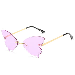 2025 nuevas gafas de sol de moda populares 2025 gafas de sol de mariposa lentes coloridos mujeres y hombres gafas de sol - Product Image 6