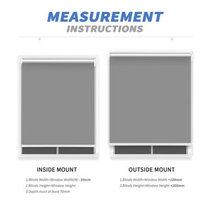 Persianas Enrollables Motorizadas Eléctricas Prácticas en Oferta, Estilo Francés, Lisas o con Diseño de Cebra, Control Remoto, Automatización del Hogar Inteligente Tuya - Product Image 6