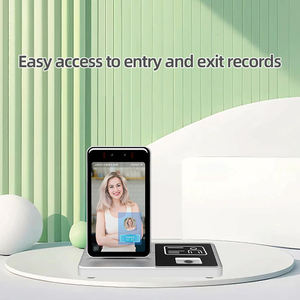 Système de gestion des visites clients et des files d'attente hospitalières, Écran d'entrée des visiteurs, Terminal de check-in des visiteurs en libre-service - Product Image 1