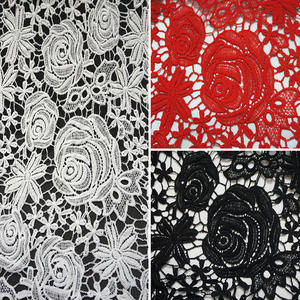 Haute Qualité En Gros Broderie Soluble Dans L'eau Délicat Coton Fleur Dentelle Garniture - Product Image 2