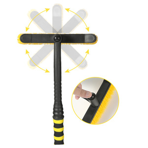 Brosse à neige pour voiture avec grattoir à glace et pelle 3 en 1, outil de déneigement hivernal pour véhicule - Product Image 2