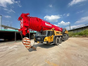 Grue sur chenilles d'occasion Sany SAC4000C8 500 tonnes 2022, contrepoids 110 tonnes, flèche 120 m, engin lourd avec moteur, boîte de vitesses, pompe et moteur principal - Product Image 2