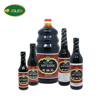 JOLION 1.6L Sauce Soja Légère Traditionnelle Chinoise en Bouteille PET Noire Certifiée BRC HACCP Halal