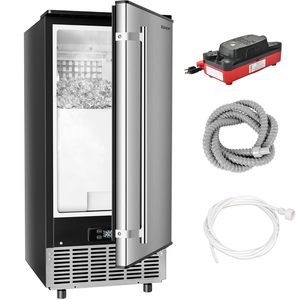 Euhomy thương mại Ice Maker Máy 85 lb/ngày tự động làm sạch Ice Maker Máy thương mại Ice Cube Maker - Product Image 1