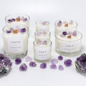 AIKUN Fabricant Professionnel de Bougies Parfumées en Verre Écologique au Design Luxueux pour Collection de Marques de Boutiques - Product Image 2