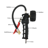 Car Tire Inflator Gauge for Accurate Pressure Measurement and Tire Inflation