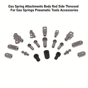 Fixations à ressort à gaz filetées latérales pour tiges de corps, accessoires pour outils pneumatiques - Product Image 2