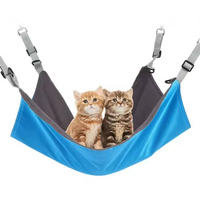 Hamac carré moderne pour chat, couverture suspendue imperméable en nylon pour animaux de compagnie, tapis de couchage épais et chaud