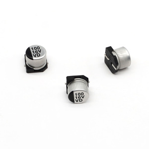 Aluminum Electrolytic <b>Capacitor</b> 100uf 16V 6.3x5.4mm SMD High Ripple Current For Electrical Appliances - Product Image 2